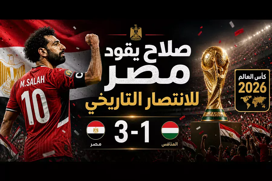 محمد صلاح يكتب التاريخ: مصر تحقق أول انتصار في كأس العالم 2026 على نيوزيلندا 3-1